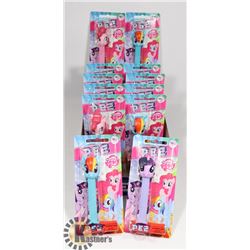 CASE OF 12MY LITTLE PONY PEZ DISPENSERS W/PEZ