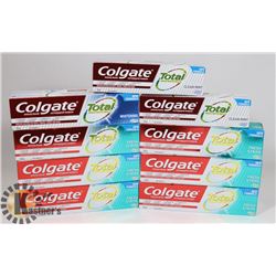 LOT OF COLGATE TOOTHPASTE