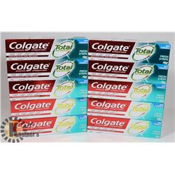 LOT OF COLGATE TOOTHPASTE