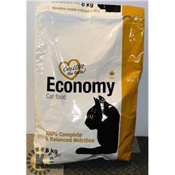 8KG OF CAT FOOD.