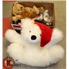 Image 1 : BOX OF ASSORTED STUFFED ANIMALS