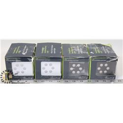 NEW "ILLUME" SET OF 4, 3 PACKS LED DESIGNER