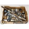 Image 1 : LARGE BOX OF MAINLY GRAY SOCKETS W/ A 3/4" DRIVE