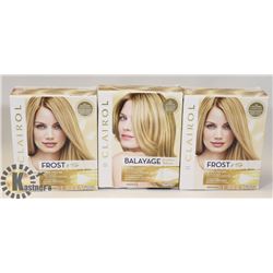 LOT OF HAIR HIGHLIGHT KITS.