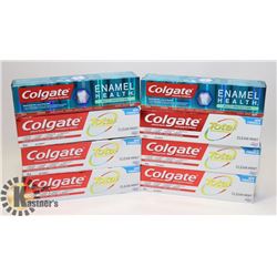 LOT OF COLGATE TOOTHPASTE.