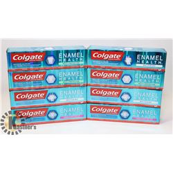 LOT OF COLGATE TOOTHPASTE.