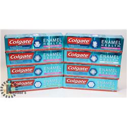 LOT OF COLGATE TOOTHPASTE.