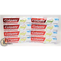 LOT OF COLGATE TOOTHPASTE.