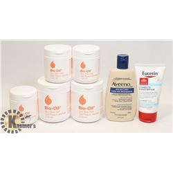 LOT OF ASSORTED BODY LOTION.