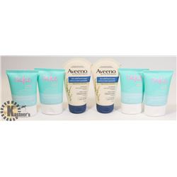 LOT OF AVENO MOISTURIZING LOTION.