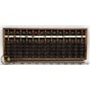Image 1 : ANTIQUE KANJI LETTER WOODEN ABACUS