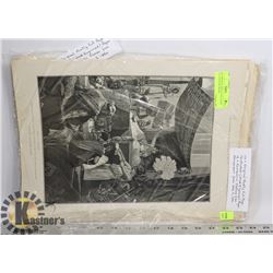 40+ ORIGINAL MOSTLY FULL PAGE ILLUSTRATED (WOOD