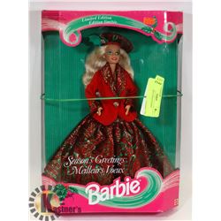 SEASONS GREETINGS BARBIE.