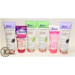 LOT OF NAIR LEG MASK PRODUCT