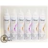 Image 1 : LOT OF DOVE HAIR SPRAY PRODUCT