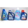 Image 1 : LOT OF DETERGENT AND FABRIC SOFTENER
