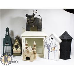 BOX OF ASSORTED HOME DECOR