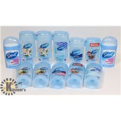 LOT OF ASSORTED SECRET DEODORANT