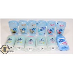 LOT OF ASSORTED SECRET DEODORANT