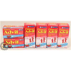 LOT OF ASSORTED ADVIL.