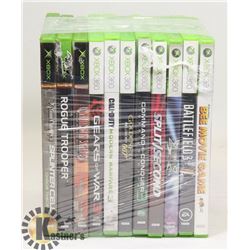 BUNDLE OF 11 GAMES - 8 XBOX 360 GAMES &