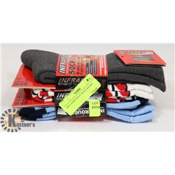 3PK LADIES HEAT WAVE SOCKS.