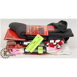 3PK LADIES HEAT WAVE SOCKS.