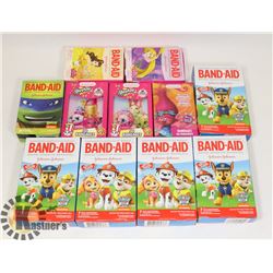 LOT OF KID'S BAND-AIDS