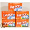 Image 1 : LOT OF 5 BOUNCE DRYER SHEET PACKS.