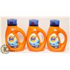 Image 1 : LOT OF 3 TIDE COLDWATER CLEAN DETERGENT
