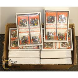 LOT OF PIN & CLIPS & BANDS.