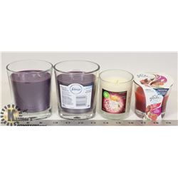 BAG OF ASSORTED CANDLES