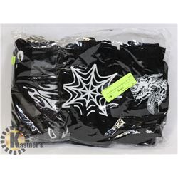12 PACK THEMED GLOVES ADULT SIZE