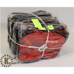LOT OF MINI SPORTS BAGS.