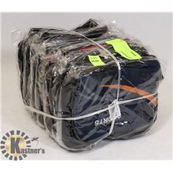 LOT OF MINI SPORTS BAGS.