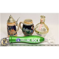 ROLLING ROCK LARGE TAP HANDLE WITH