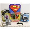 Image 1 : LOT OF BATMAN AND SUPERMAN COLLECTIBLE