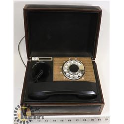 VINTAGE DESKTOP BOX PHONE