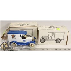 SET OF 2 MAYTAG DIECAST 1923 TRUCK COIN