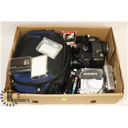 LOT OF ASSORTED CAMERAS