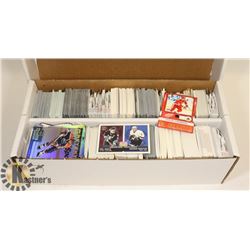 BOX OF HOCKEY CARDS.
