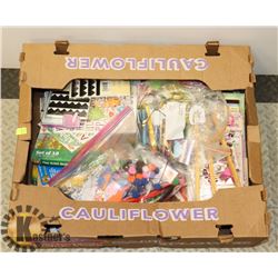 LOT OF ASSORTED CRAFT ITEMS