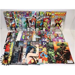 LOT OF 40 ASSORTED COMICS.