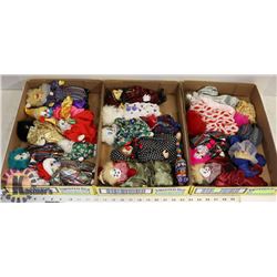 3 FLATS OF ASSORTED CLOWNS.