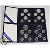 Image 1 : LOT OF 4 CANADA SPECIMEN MINT COIN SETS IN