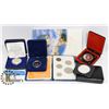 Image 1 : LOT OF SILVER CANADA DOLLAR, PROOF AND WORLD SETS