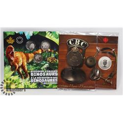 LOT OF 2 CANADA MINT SEALED ALBERTA DINOSAURS AND