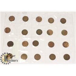 LOT OF 3 KING EDWARD VII AND LOT OF 17 KING GEORGE