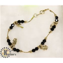 14 K GOLD PLATED BRACELET WITH