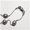 Image 3 : SILVER FRESHWATER PEARL BRACELET